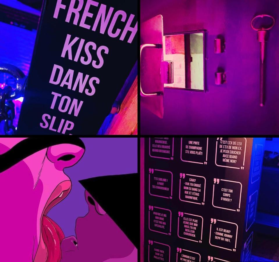 Secret Room Votre Love Room Coquine Et Insolite En Espace Privatif A 투르네 외부 사진